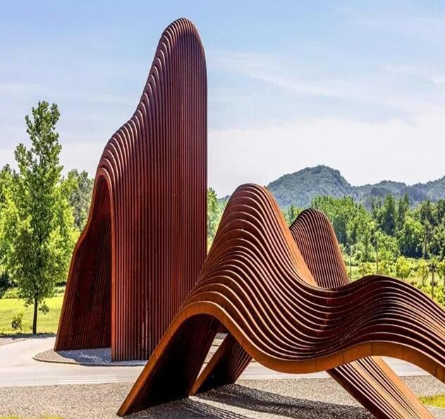 襄阳锈钢板造型