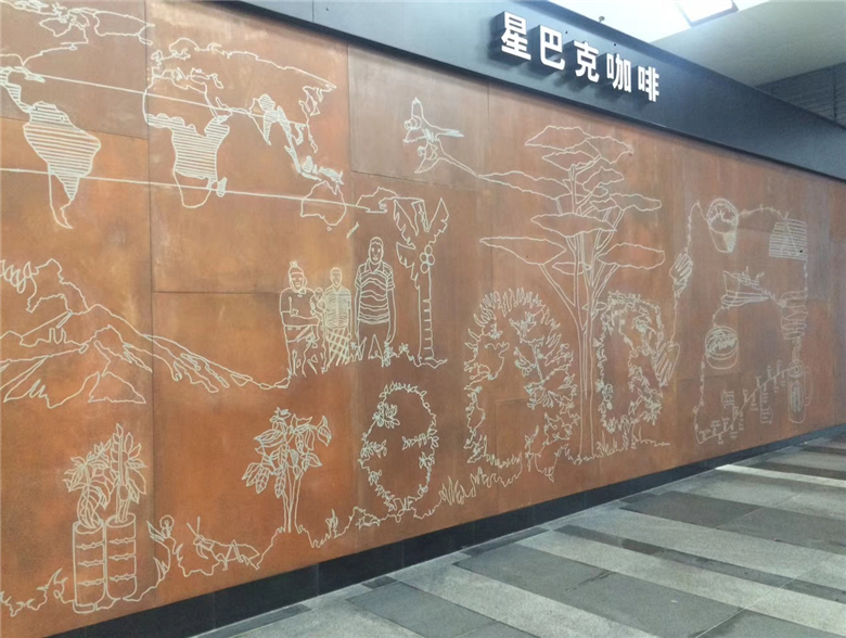 襄阳耐候钢幕墙